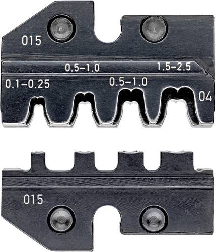 Knipex 97 49 04 Crimpeinsatz Unisolierte, offene Steckverbinder geeignet für Steckerbreite 2.8/4.8m von Knipex