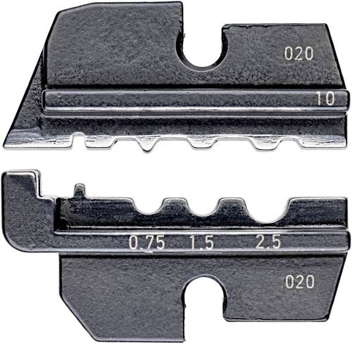 Knipex 97 49 10 Crimpeinsatz Unisolierte Quetschkabelschuhe, Unisolierte Quetschverbinder, Unisolier Knipex 97 49 10 Crimpeinsatz Unisolierte Quetschkabelschuhe, Unisolierte Quetschverbinder, Unisolier von Knipex