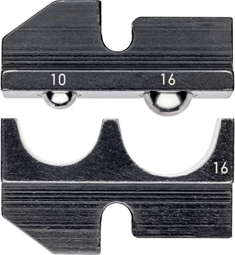 Knipex 97 49 16 Crimpeinsatz Isolierte Kabelschuhe, Isolierte Steckverbinder 10 bis 16mm² Passend f von Knipex