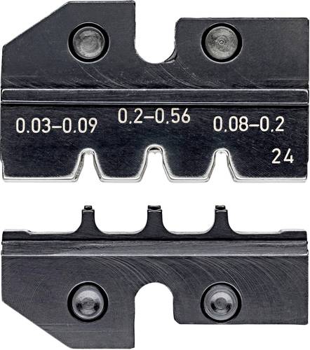 Knipex 97 49 24 Crimpeinsatz D-Sub-Stecker geeignet für HD 20, HDE-Stecker 0.03 bis 0.56mm² Passen von Knipex