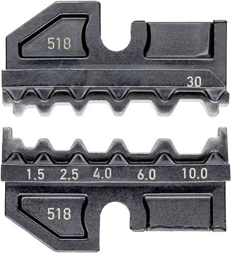 Knipex 97 49 30 Crimpeinsatz Unisolierte Stoßverbinder 1.5 bis 4mm² Passend für Marke (Zangen) Kn von Knipex