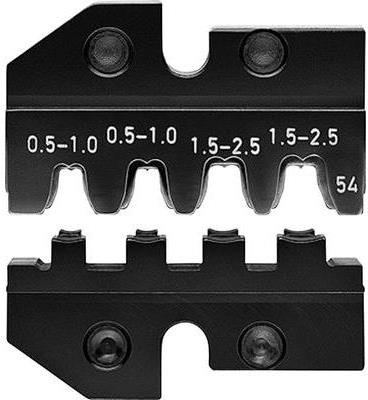 Knipex 97 49 54 Crimpeinsatz Modularstecker 0.5 bis 2.5 mm² Passend für Marke 97 43 200, 97 43 E, 97 43 E AUS, 97 43 E UK, 97 43 E US Knipex 97 49 54 Crimpeinsatz Modularstecker 0.5 bis 2.5 mm² Passend für Marke 97 43 200, 97 43 E, 97 43 E AUS, 97 43 E UK, 97 43 E US von Knipex