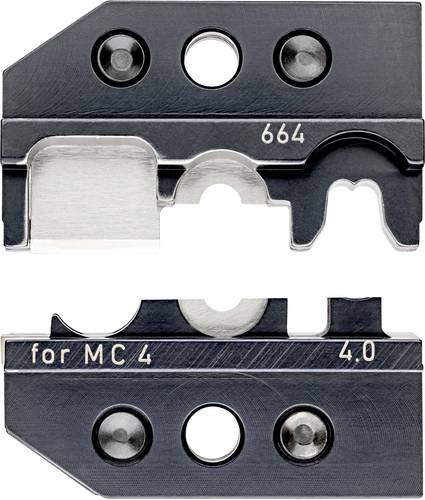 Knipex 97 49 66 4 Crimpeinsatz Solar-Steckverbinder geeignet für MC4 4mm² (max) Passend für Marke von Knipex
