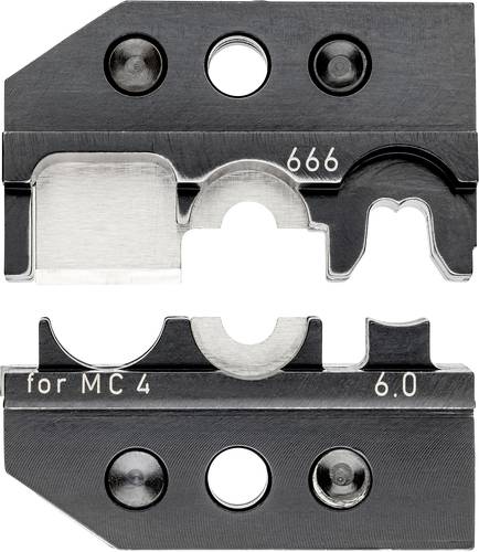 Knipex 97 49 66 6 Crimpeinsatz Solar-Steckverbinder geeignet für MC4 6mm² (max) Passend für Marke von Knipex