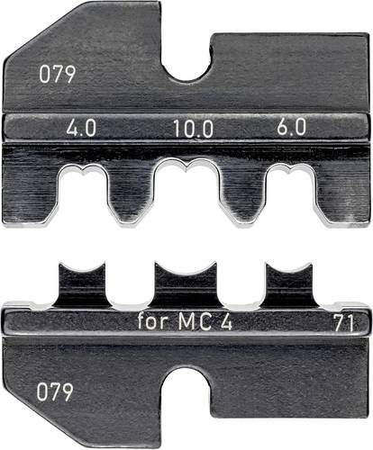 Knipex 97 49 71 Crimpeinsatz Solar-Steckverbinder geeignet für MC4 4 bis 10mm² Passend für Marke von Knipex