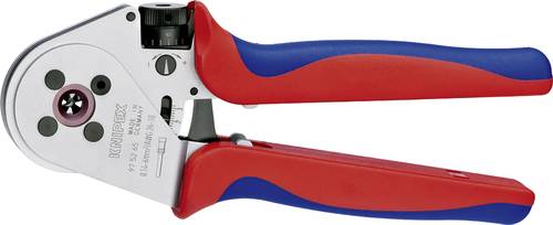 Knipex 97 52 65A Presszange Gedrehte Kontakte 0.14 bis 6mm² Inkl. Kunststoffkoffer von Knipex