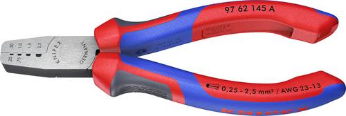 Knipex 97 62 145A Crimpzange Aderendhülsen 0.25 bis 2.5mm² Knipex 97 62 145A Crimpzange Aderendhülsen 0.25 bis 2.5mm² von Knipex