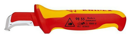 Knipex 98 55 SB VDE Kabelmesser 155 mm von Knipex