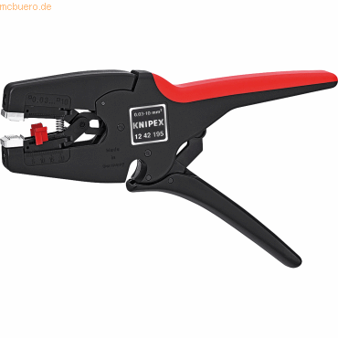 Knipex Abisolierzange MultiStrip 12 42 195 für Leiter PVC-Isolation Knipex Abisolierzange MultiStrip 12 42 195 für Leiter PVC-Isolation von Knipex
