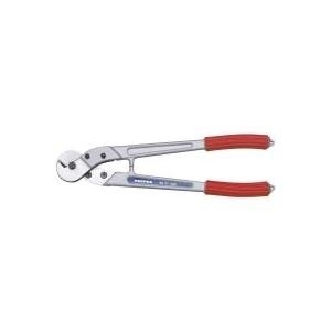Knipex Drahtseil- und Kabelschere 95 71 445 mm Cu-und Al-Kabel: Ø 95 mm² (AWG 3/0), Drahtseile: Ø 10 mm, Eisen: Ø (95 71 445) von Knipex