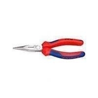 Knipex Flachrundzange mit Schneide, gerade (25 05 160) von Knipex
