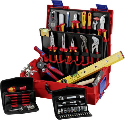 Knipex L-Boxx 00 21 19 LB E VDE Werkzeugkoffer bestückt 65teilig (L x B x H) 311 x 442 x 107mm von Knipex