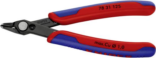 Knipex Super-Knips 78 31 125 Elektronik- u. Feinmechanik Printzange ohne Facette 125mm von Knipex