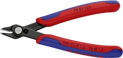 Knipex Super-Knips 78 81 125 Elektronik- u. Feinmechanik Printzange mit Facette 125mm Knipex Super-Knips 78 81 125 Elektronik- u. Feinmechanik Printzange mit Facette 125mm von Knipex
