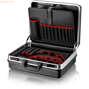 Knipex Werkzeugkoffer Basic 00 21 05 LE 465x410x200mm ABS schwarz Knipex Werkzeugkoffer Basic 00 21 05 LE 465x410x200mm ABS schwarz von Knipex