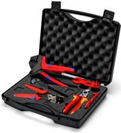 Knipex Werkzeugkoffer fuer Photovoltaik MC4 (97 91 04 V01) von Knipex