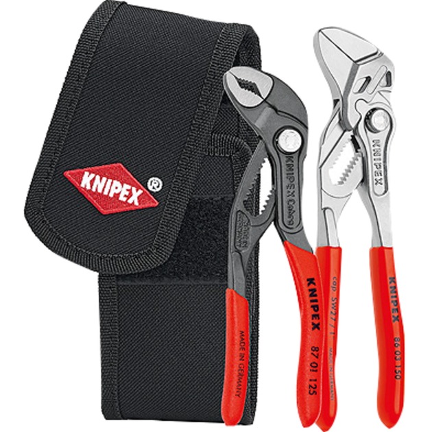 Mini-Zangenset 002072V01, 2-teilig, Zangen-Set Mini-Zangenset 002072V01, 2-teilig, Zangen-Set von Knipex