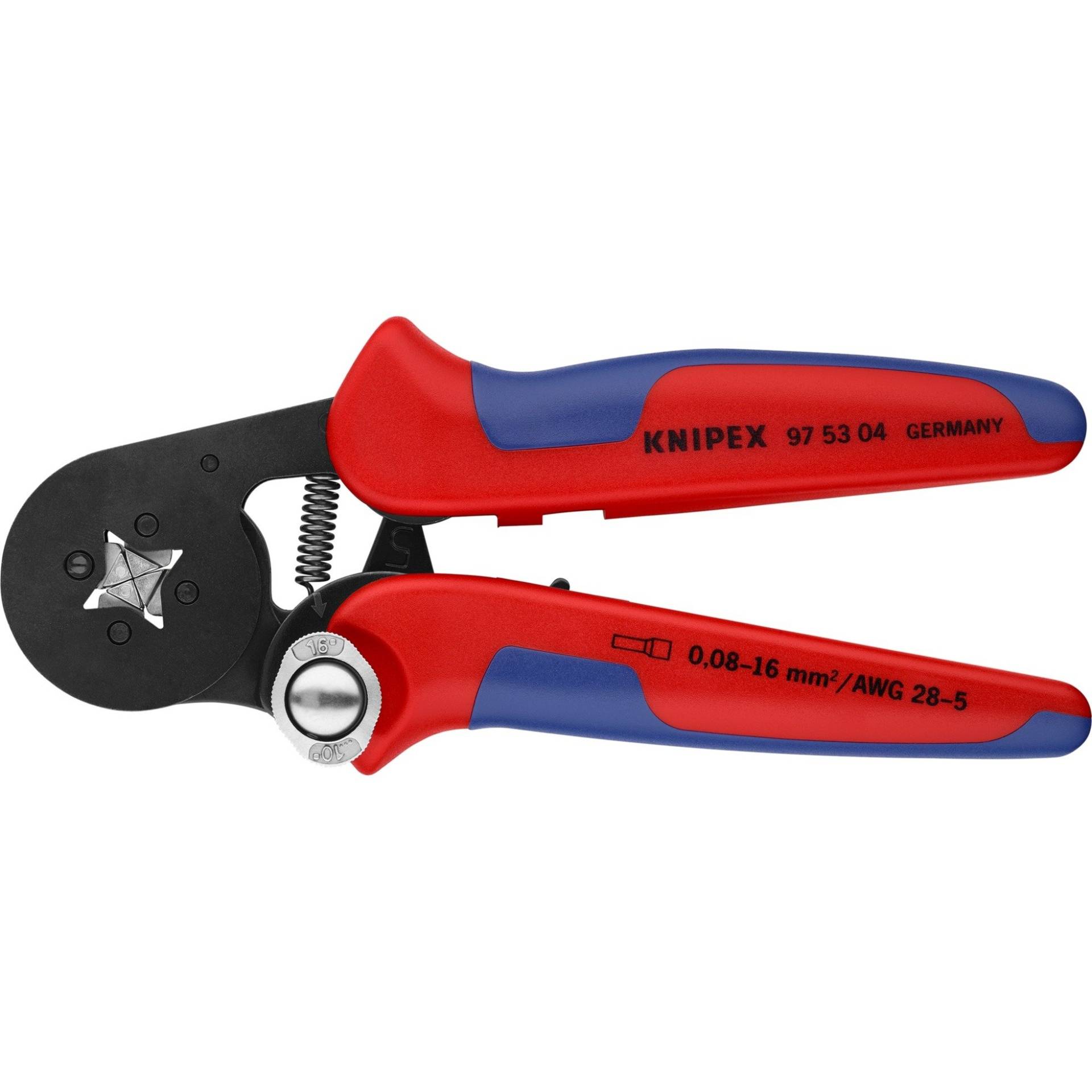 Selbsteinstellende Crimpzange 97 53 04 von Knipex