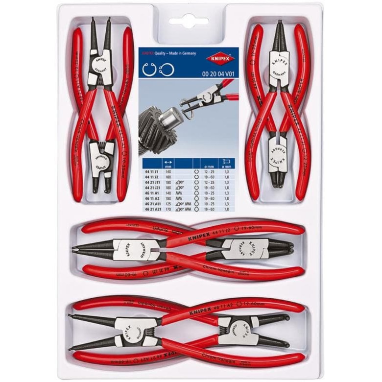 Sicherungsringzangen-Set 00 20 04 V01 von Knipex