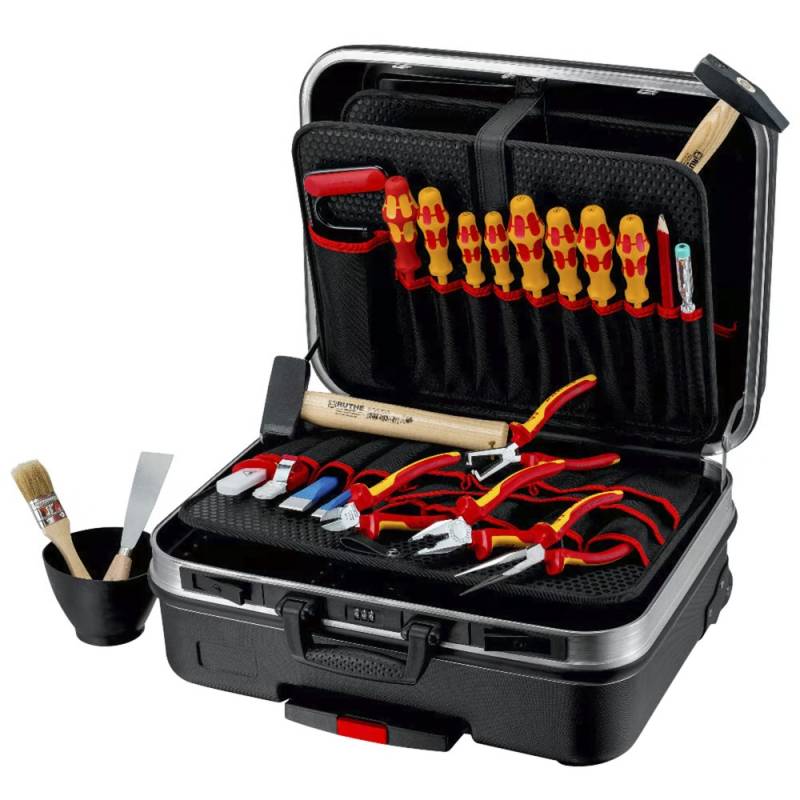 Werkzeugkoffer "BIG Basic Move" Elektro, 24-teilig, Werkzeug-Set von Knipex