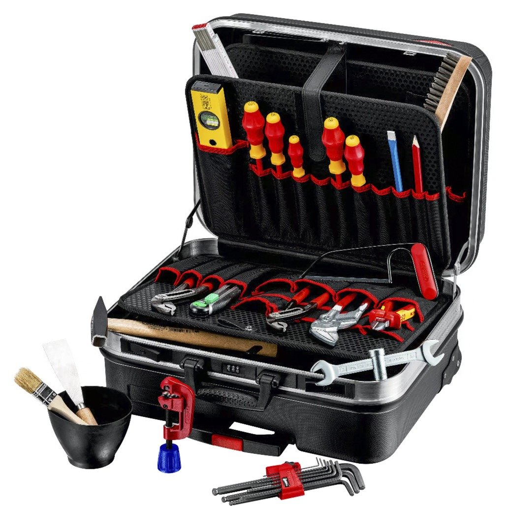 Werkzeugkoffer "BIG Basic Move" Sanitär, 31-teilig, Werkzeug-Set Werkzeugkoffer "BIG Basic Move" Sanitär, 31-teilig, Werkzeug-Set von Knipex