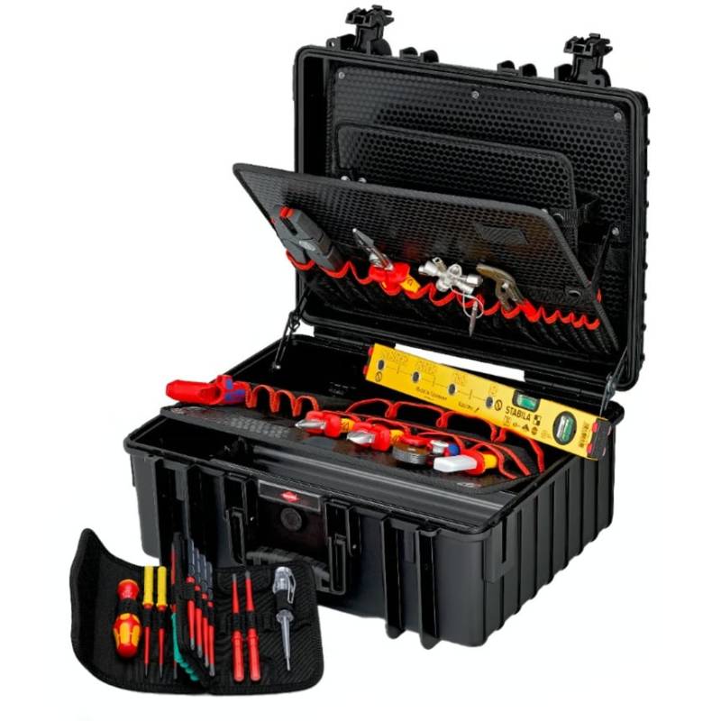 Werkzeugkoffer "Robust34" Elektro, 26-teilig, Werkzeug-Set von Knipex