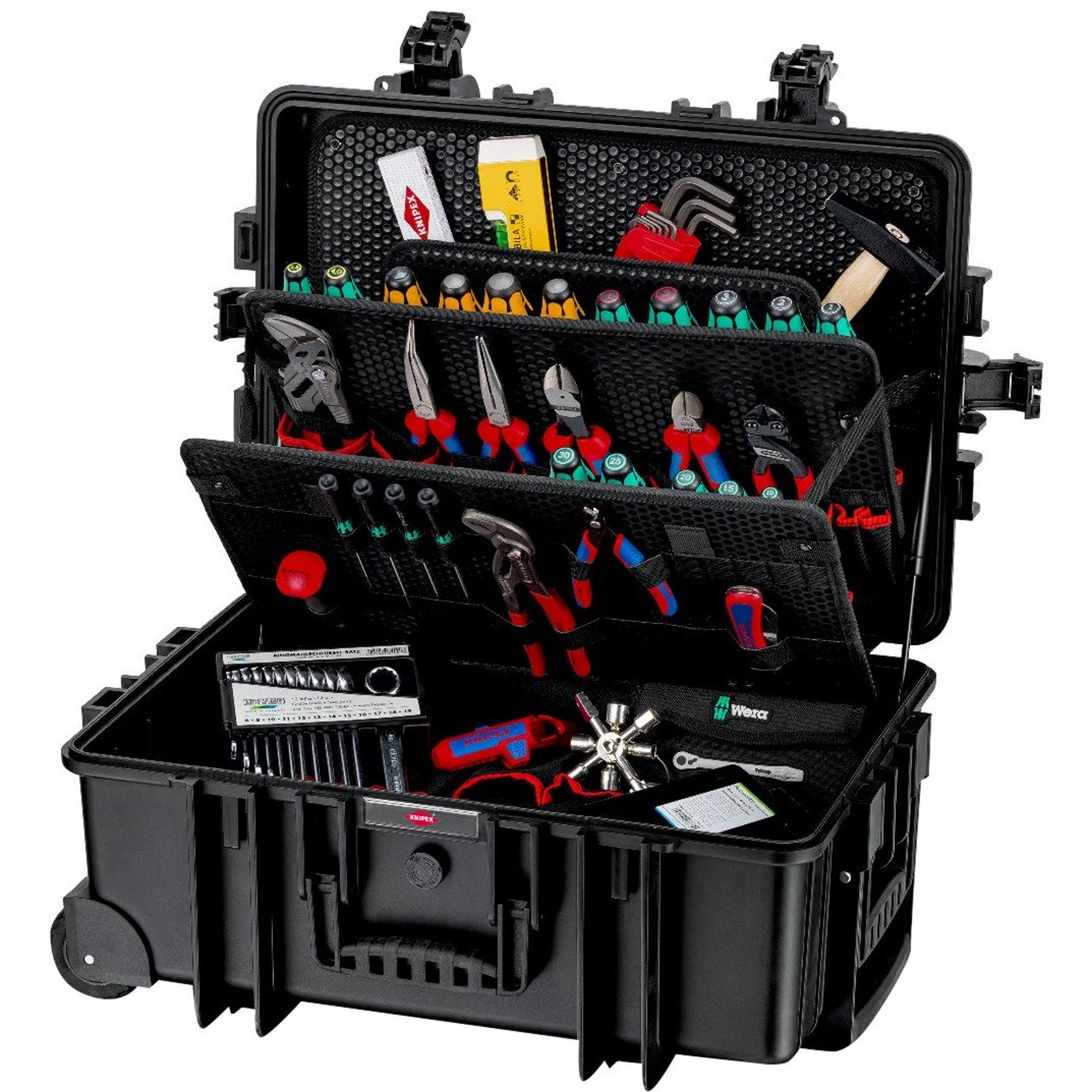 Werkzeugkoffer "Robust45 Move" Mechanik, 90-teilig, Werkzeug-Set Werkzeugkoffer "Robust45 Move" Mechanik, 90-teilig, Werkzeug-Set von Knipex