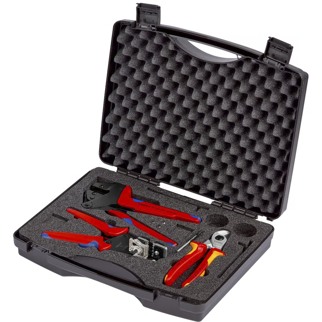 Werkzeugkoffer für Photovoltaik, 3-teilig, Werkzeug-Set Werkzeugkoffer für Photovoltaik, 3-teilig, Werkzeug-Set von Knipex