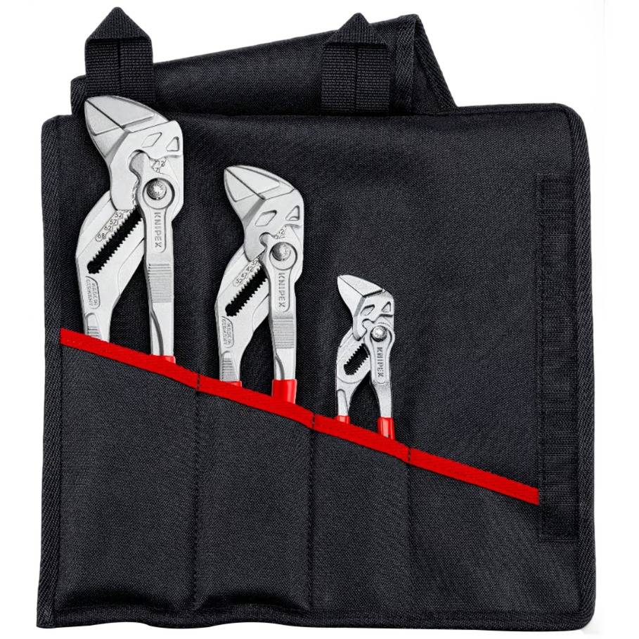 Zangenschlüssel-Set, 3-teilig, Zangen-Set Zangenschlüssel-Set, 3-teilig, Zangen-Set von Knipex