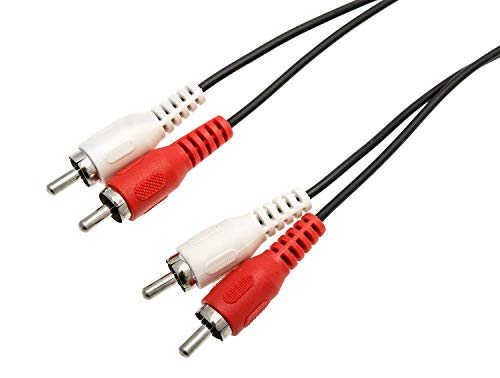 KnnX 28031 | Audio-Cinch-Kabel | 2 x Cinch-Stecker auf 2 x Cinch-Stecker | Länge: 1,00M KnnX 28031 | Audio-Cinch-Kabel | 2 x Cinch-Stecker auf 2 x Cinch-Stecker | Länge: 1,00M von KnnX