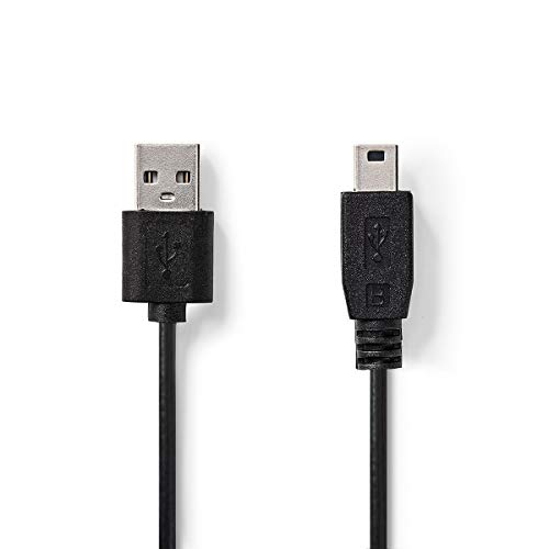 KnnX 28063 | USB 2.0-Kabel | A-Stecker auf Mini-B-Stecker | Länge: 3,00M von KnnX