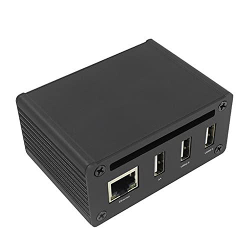 Knnuey Für Zero 2 W USB zu RJ45 HUB Ethernet oder USB zu RJ45 HUB für Pi0 und Pi0 2 W (mit Gehäuse) von Knnuey