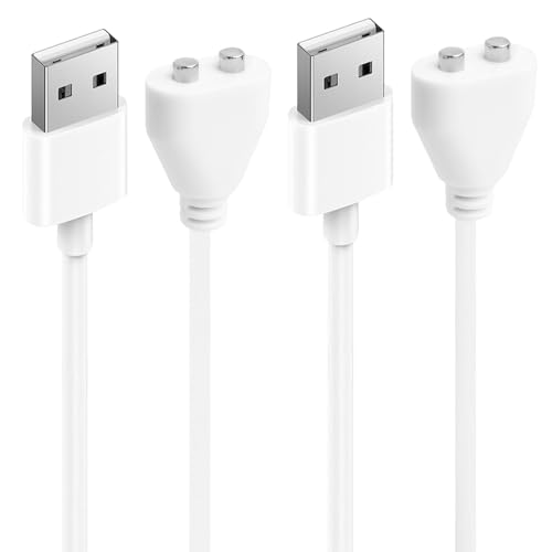 2 Pack Magnetisches USB-DC-Ladekabel, Kompatibel mit Satis-fyer Pro2, Ersatz 6 mm, 0,8 m für magnetische, wiederaufladbare Massagegeräte, Ladekabel für Spielzeug 2 Pack Magnetisches USB-DC-Ladekabel, Kompatibel mit Satis-fyer Pro2, Ersatz 6 mm, 0,8 m für magnetische, wiederaufladbare Massagegeräte, Ladekabel für Spielzeug von Knocery