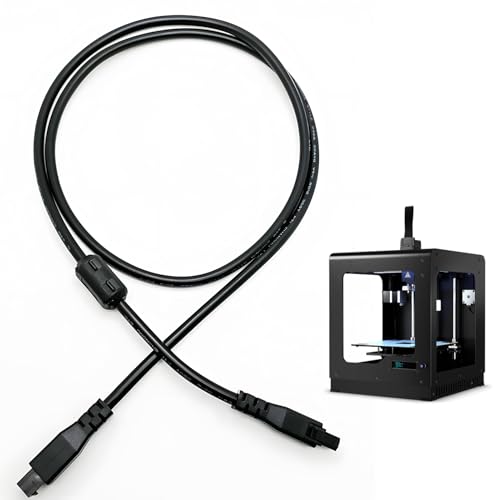 4Pin AMS Lite Verlängerungskabel, Für Bambu Lab A1/A1mini, 1M 22AWG Kupferkern Verlängerungskabel mit magnetischem Ring, Verbindung von Stecker zu Buchse (nicht für X1 P1) von Knocery