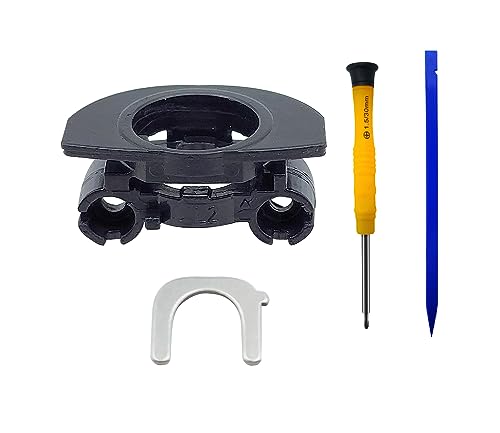 Knomix Linkes Scharnier aus Kunststoff + XM4 U-förmiges Metallscharnierschloss Grove Ersatz für Sony WH-1000XM4 WH1000XM4 Kopfhörer (links) von Knomix