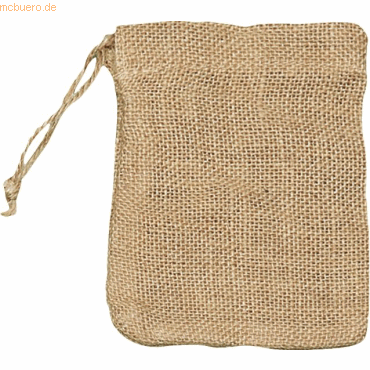 24 x Knorr prandell Jute-Säckchen 15x11cm natur von Knorr prandell