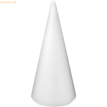 5 x Knorr prandell Styropor Kegel 26cm weiß 5 x Knorr prandell Styropor Kegel 26cm weiß von Knorr prandell