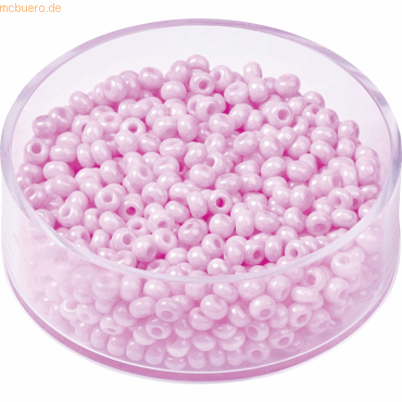 6 x Knorr prandell Rocailles 2,5 mm zartrosa VE=13g 6 x Knorr prandell Rocailles 2,5 mm zartrosa VE=13g von Knorr prandell