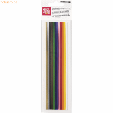 6 x Knorr prandell Verzierwachsstreifen Sortiment 200x2mm Grundfarben 6 x Knorr prandell Verzierwachsstreifen Sortiment 200x2mm Grundfarben von Knorr prandell
