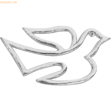 6 x Knorr prandell Wachs-Taube 40x22mm silber 6 x Knorr prandell Wachs-Taube 40x22mm silber von Knorr prandell