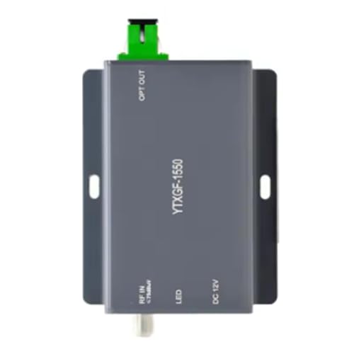 Knoruley 1550 Nm FTTH CATV Mini-Glasfasersender SC/-Anschluss Optische Ausgangsleistung 10 MW EU-STECKER Knoruley 1550 Nm FTTH CATV Mini-Glasfasersender SC/-Anschluss Optische Ausgangsleistung 10 MW EU-STECKER von Knoruley