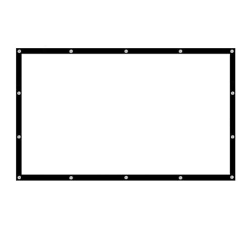 Knoruley 16:9 Einfacher Projektorvorhang 150 Tragbarer HD-Bildschirm Heimkino Film Outdoor Büro Knoruley 16:9 Einfacher Projektorvorhang 150 Tragbarer HD-Bildschirm Heimkino Film Outdoor Büro von Knoruley