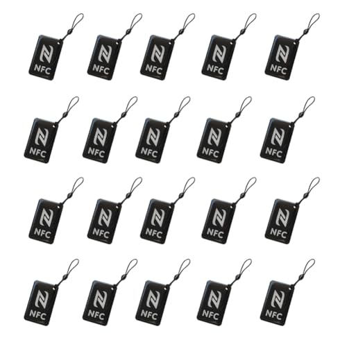 Knoruley 20 Stück NFC-Tags Label Ntag213 13,56 MHz Smart Card für Alle NFC-Fähigen Smartphones Smart Business Card NFC 42x26mm A Knoruley 20 Stück NFC-Tags Label Ntag213 13,56 MHz Smart Card für Alle NFC-Fähigen Smartphones Smart Business Card NFC 42x26mm A von Knoruley