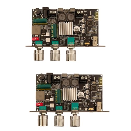 Knoruley 2PCS 100W Mono-Verstärkerplatinen mit Bluetooth, High-Power-Audiomodul -1001U für DIY-Heimkino Knoruley 2PCS 100W Mono-Verstärkerplatinen mit Bluetooth, High-Power-Audiomodul -1001U für DIY-Heimkino von Knoruley