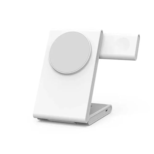 Knoruley 3-in-1 Faltbarer Kabelloser Ladeständer für 15/14 und Watch S8/7, Magnetische Schnellladestation, Knoruley 3-in-1 Faltbarer Kabelloser Ladeständer für 15/14 und Watch S8/7, Magnetische Schnellladestation, von Knoruley
