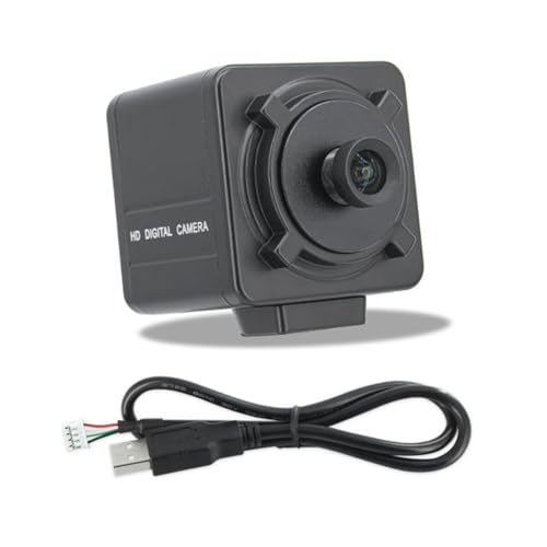 Knoruley 90-Grad-Kameramodul mit Gehäusehalterung, 12MP IMX586, 3840x3000, USB-Frei-Treiber, Manuelle Fokussierung mit 1,5m Kabel von Knoruley