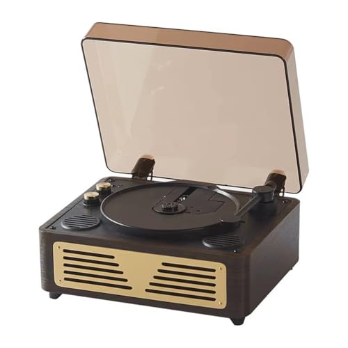 Knoruley CD-Player Retro Bluetooth 5.0 Stereo HiFi Audio Lautsprecher Tragbarer Desktop CD-Player für Zuhause A Knoruley CD-Player Retro Bluetooth 5.0 Stereo HiFi Audio Lautsprecher Tragbarer Desktop CD-Player für Zuhause A von Knoruley