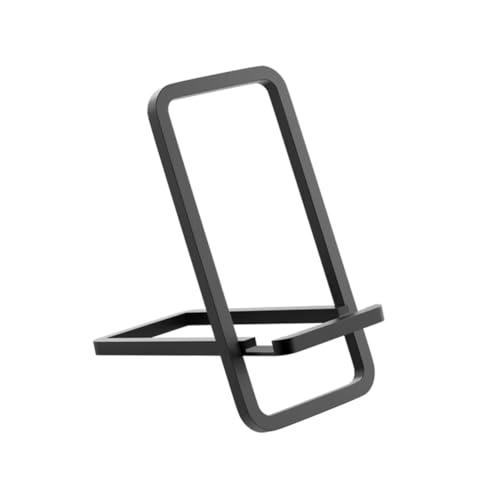 Knoruley Handyständer, Desktop-Halter, Nachttisch, Faltbar, Multifunktions-Unterstützung für 4-8-Smartphones, Schwarz Knoruley Handyständer, Desktop-Halter, Nachttisch, Faltbar, Multifunktions-Unterstützung für 4-8-Smartphones, Schwarz von Knoruley