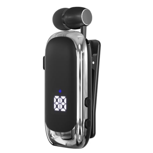 Knoruley K88 Lavalier Business Bluetooth 5.4 Kopfhörer Gesprächs-/Musikzeit 20 Stunden, LED-Digitalanzeige, Geräuschunterdrückung Silber Knoruley K88 Lavalier Business Bluetooth 5.4 Kopfhörer Gesprächs-/Musikzeit 20 Stunden, LED-Digitalanzeige, Geräuschunterdrückung Silber von Knoruley