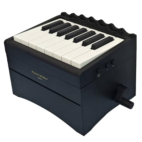Knoruley Klavierkalender 2025, Klavierkalender, Ästhetischer 3D-Kalender, Klavier Spielbar, USB-Aufladung, Geschenk, Büro mit Beliebten Liedern Knoruley Klavierkalender 2025, Klavierkalender, Ästhetischer 3D-Kalender, Klavier Spielbar, USB-Aufladung, Geschenk, Büro mit Beliebten Liedern von Knoruley